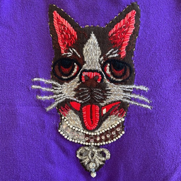 Gucci wool sweater Fabric: 100% Wool; Combo 51% Other Fibers, 49% Polyamide - Picture 9 of 12